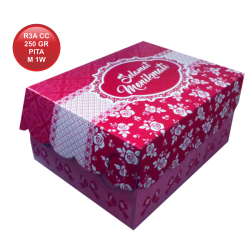 R3A CETAK COATED 250 PITA MERAH 1W